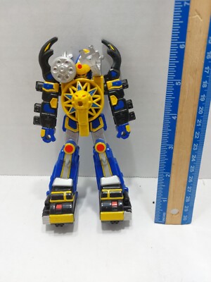 Power Rangers Ninja Storm Thunder Action Megazord 5'' Figure 2002 Bandai B38