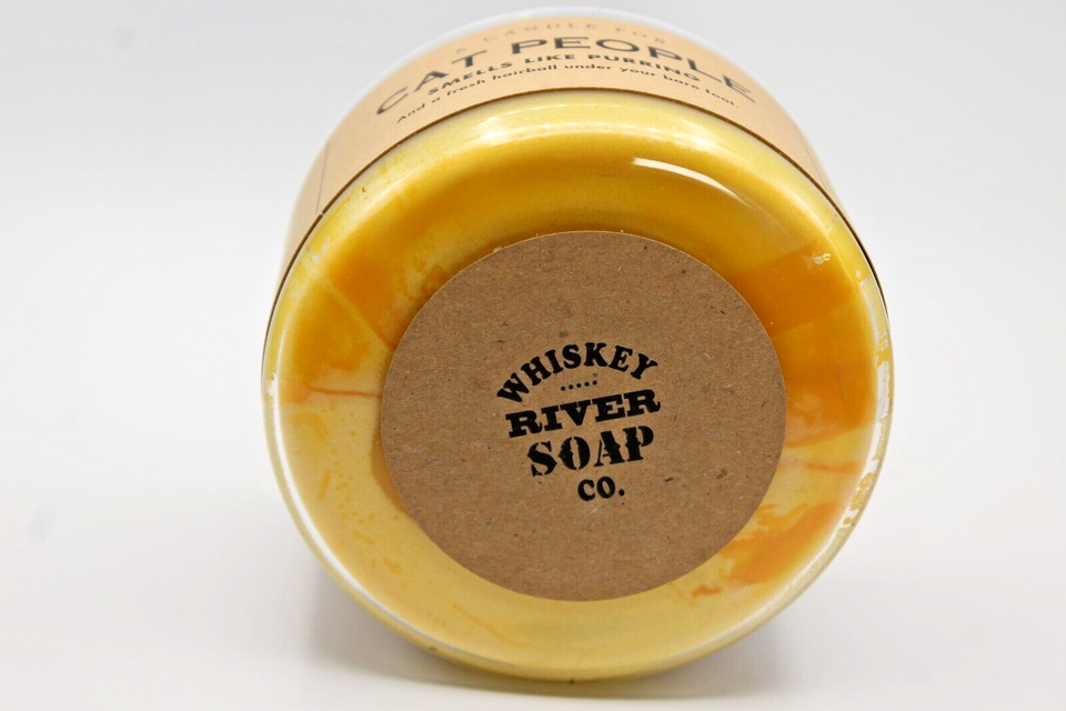 Scented Fun Novelty Two Wick Candle For Cat People Smells Like Purring