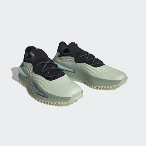 5.5 - ADIDAS Originals Men's NMD S1 FS Shoes, Core Black/Core Black/Linen Green - 第 5/8 張圖片