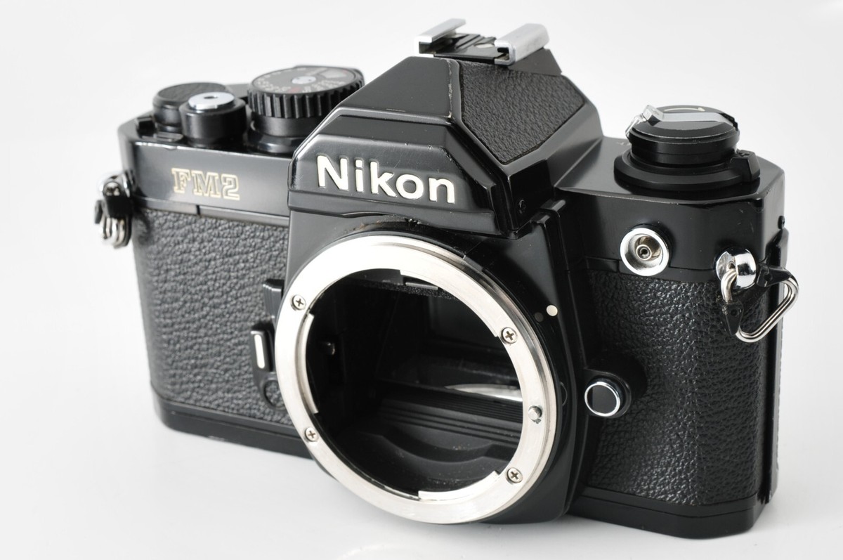 ⏯️ [ Near MINT ] Nikon New FM2 Black 35mm Zoom-NIKKOR 35