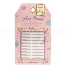 [US] ​MISS BOWBOW 3M Beige Mesh Double Eyelid Enhancement Tape (Type 3) 120 pcs