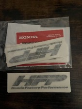 Honda Factory Performance Hfp Black Decal Oem 3.5x 1