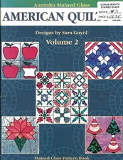 Aanraku Stained Glass Patterns: Aanraku American Quilt Volume 2 (Paperback)