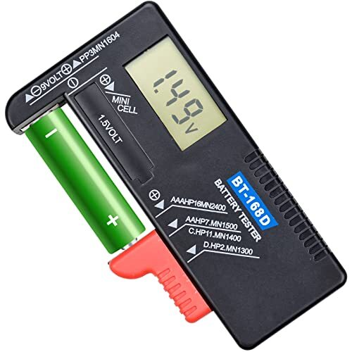 Tester per Batteria Digitali Portatile Tester Pile Universale Tester (w7s)
