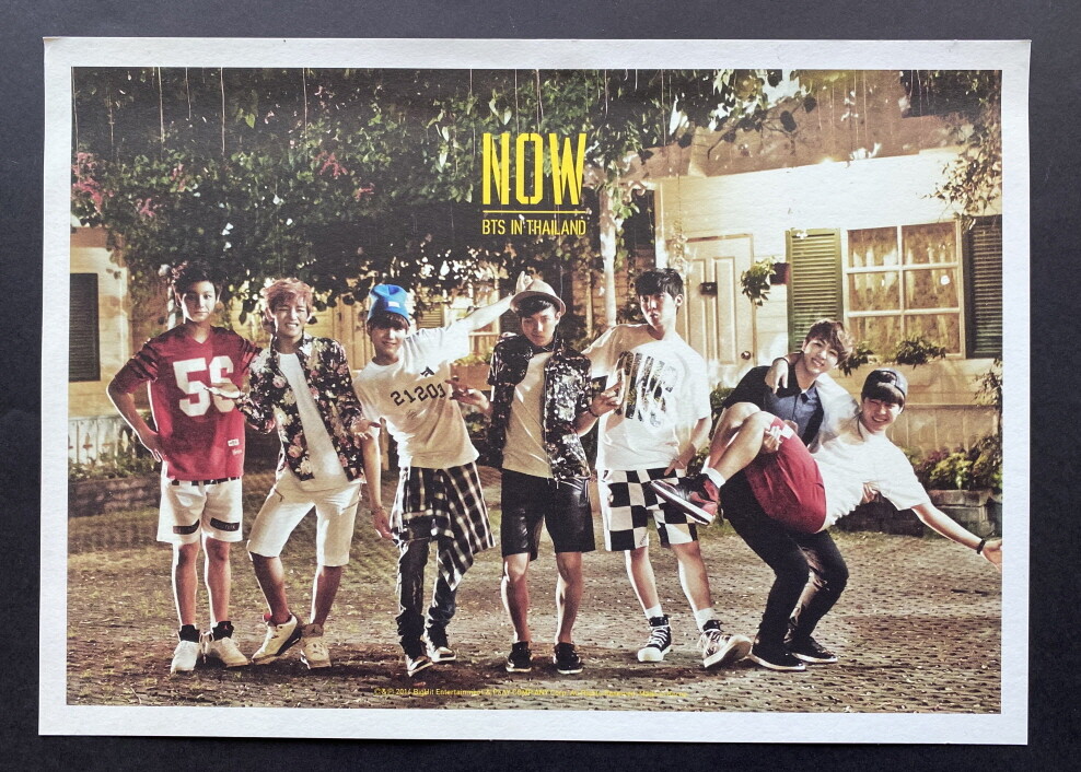 K-POP・アジア BTS NOW1 BTS IN THAILAND BTS-NOW 1 IN THAILAND POSTER ONLY | eBay