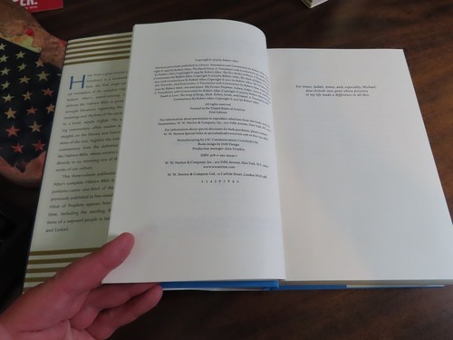 The Hebrew Bible Robert Alter in 3 Vols HC Box Set in Slipcase Prophets Writings - Picture 12 of 18