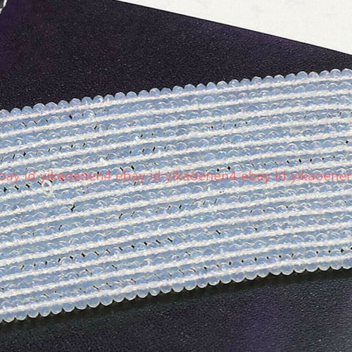 Faceted 2x4mm Genuine Natural Rondelle Gemstone Abacus Loose Beads 15" Strand - Picture 27 of 29