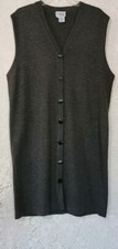 Grey Sleeveless Sweater Dress By BrownStone Women New York