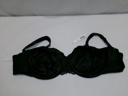 H308 SOMA Sensuous Sides 3 Inch Minimizer Bra Black Size 34G