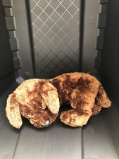 TY Classic 2001 Puppy Dog Dark Chocolate Brown Collectible Plush