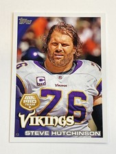 2010 Topps Football #408 - Steve Hutchinson - Minnesota Vikings