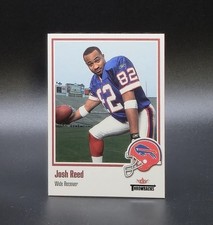 2002 Fleer Throwbacks JOSH REED Rookie Card #119 LSU Buffalo Bills. rookie card picture