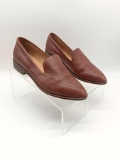Madewell Frances Size 7 Brown Leather Loafer Slip On Shoes