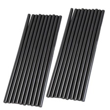 100 Pcs Multi Use Black Glue Sticks Hot Melt Adhesive for Craft Applications 0.32 per stick