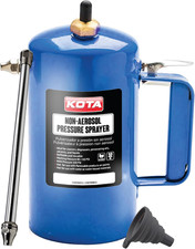 Non Aerosol Pressure Sprayer - Refillable Pressurized Sprayer Bottle for Oil, So