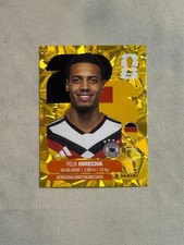 2026 Panini FIFA World Cup Sticker Gold Flood Crumple Felix Nmecha #GER12