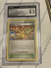 Pokémon Tropical Beach Champion - (Worlds 2012) BW50 Black & White CGC 8.5 on eBay