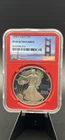 1990-S S$1 Silver American Eagle Proof NGC PF69 Ultra Cameo Red Core
