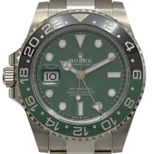 ROLEX GMT-Master2 126729VTNR Green White Gold Mens Watch #OK008