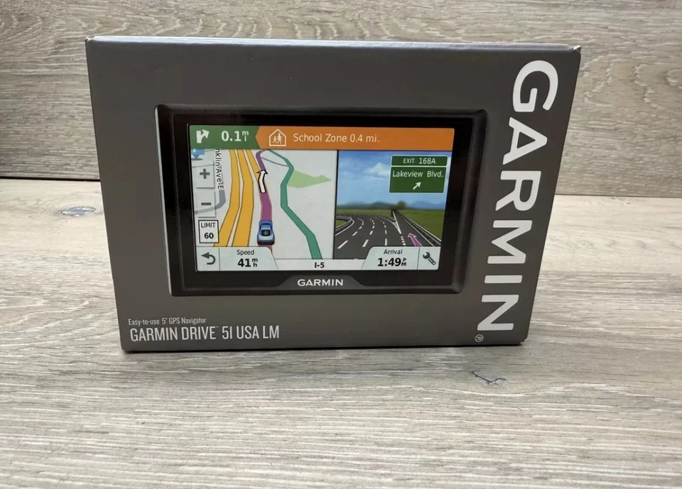 NEW Garmin Drive 51 USA LM GPS Navigation System Black 5” *NEW* - Image 3 of 3