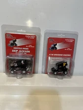 2004 Racing Champions #2 Skip Jackson & #1W Woodke Racing Knoxville 1/64
