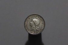 🧭 🇦🇷 ARGENTINA 20 CENTAVOS 1882 SILVER B89 #Z1366