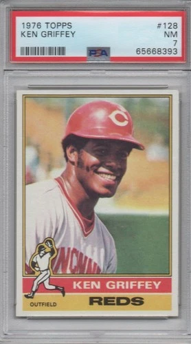 1976 Topps Ken Griffey #128 PSA 7 NM Reds