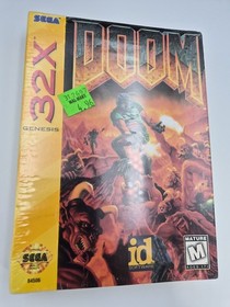 Doom 32X Sega Genesis BRAND NEW SEALED