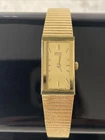 Vintage 90’s Seiko Gold Tone Slim Oblong Tank Style Ladies Watch