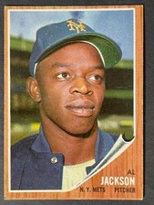 VINTAGE 1962 Topps AL JACKSON # 464 -▶ROOKIE CARD◀– NM. rookie card picture
