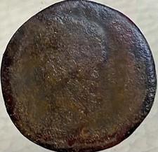 Emperor Claudius I Ancient Rare Roman Coin 41-50 AD 2000 Years Old Worn Reverse