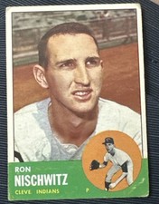 1963 Topps #152 Ron Nischwitz EX-MT