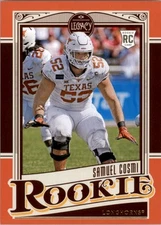 2021 Panini Legacy Orange #189 Samuel Cosmi /199 - FB