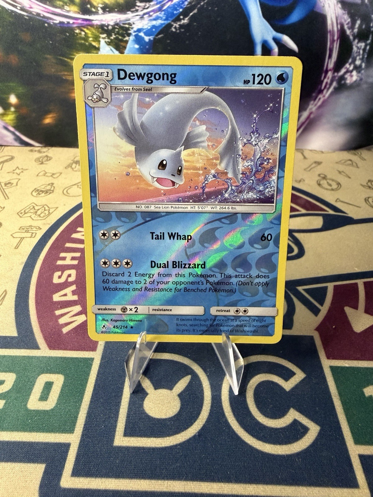 Dewgong Reverse Holo Rare SM - Unbroken Bonds 45/214