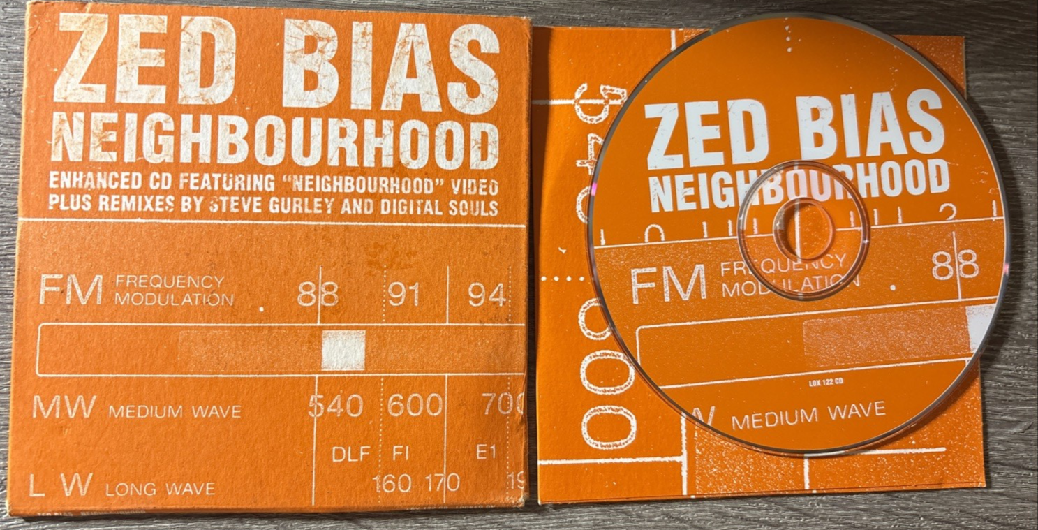 ZED BIAS - Neighbourhood : 3 Track CD 2000