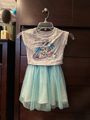 disney princess ariel tutu dress Disney Princess Ariel The Little Mermaid Pink Ballgown Tutu Dress