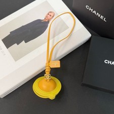 Genuine Leather Planet Bag Charm Luxury Satur...