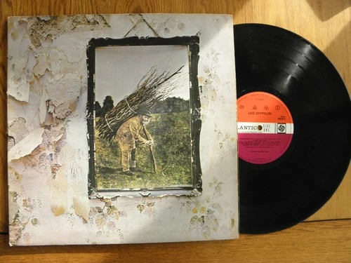 Led Zeppelin IV Red & Plum A3/B3 Porky / Pecko duck 1971 Album Vinyl LP VG++