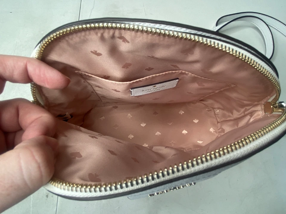 Bandolera Paja Tejida Kate Spade Sylvia X-Large (Tamaño Pequeño) NUEVO SIN ETIQUETAS Foto 3 de 4