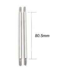 Stainless Steel Links Pull Rod for Traxxas TRX4 1/10 RC 324mm Wheelbase Suitable