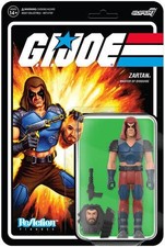 Super 7 Zartan G.I. Joe Reaction Action Figure