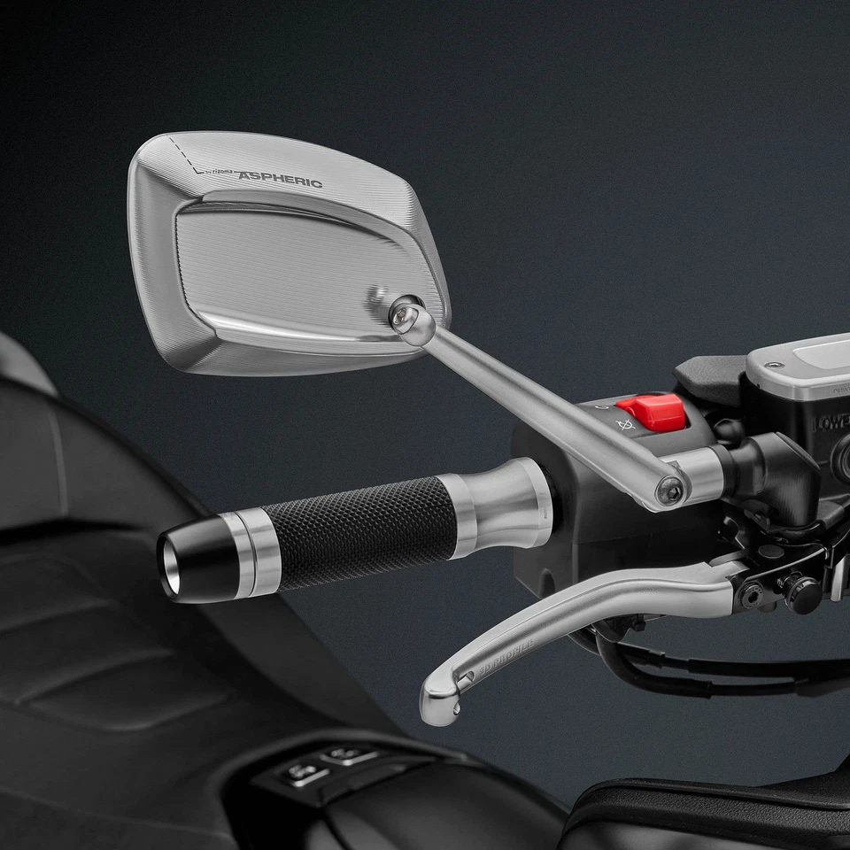 RIZOMA Puños de aluminio mecanizado y goma racing SPORT LINE Ø 22 MM de RIZOMA c - Imagen 4 de 4