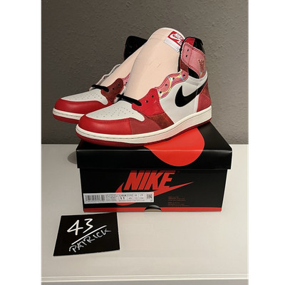 Nike Air Jordan 1 High Spiderman EUR45 / US11 DV1748-601 Spiderverse 3 4 11