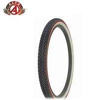 ALTA BICYCLE WIRE BEAD CRUISER TIRE 26 x 2.125 RED LINE HEAVY DUTY DIAMOND