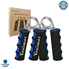 E-smartinlife Hand Grip Strengthener Set - Foam Hand Exercisers for Arm & Fin...