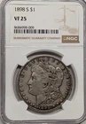 1898 S VF25 NGC Morgan
