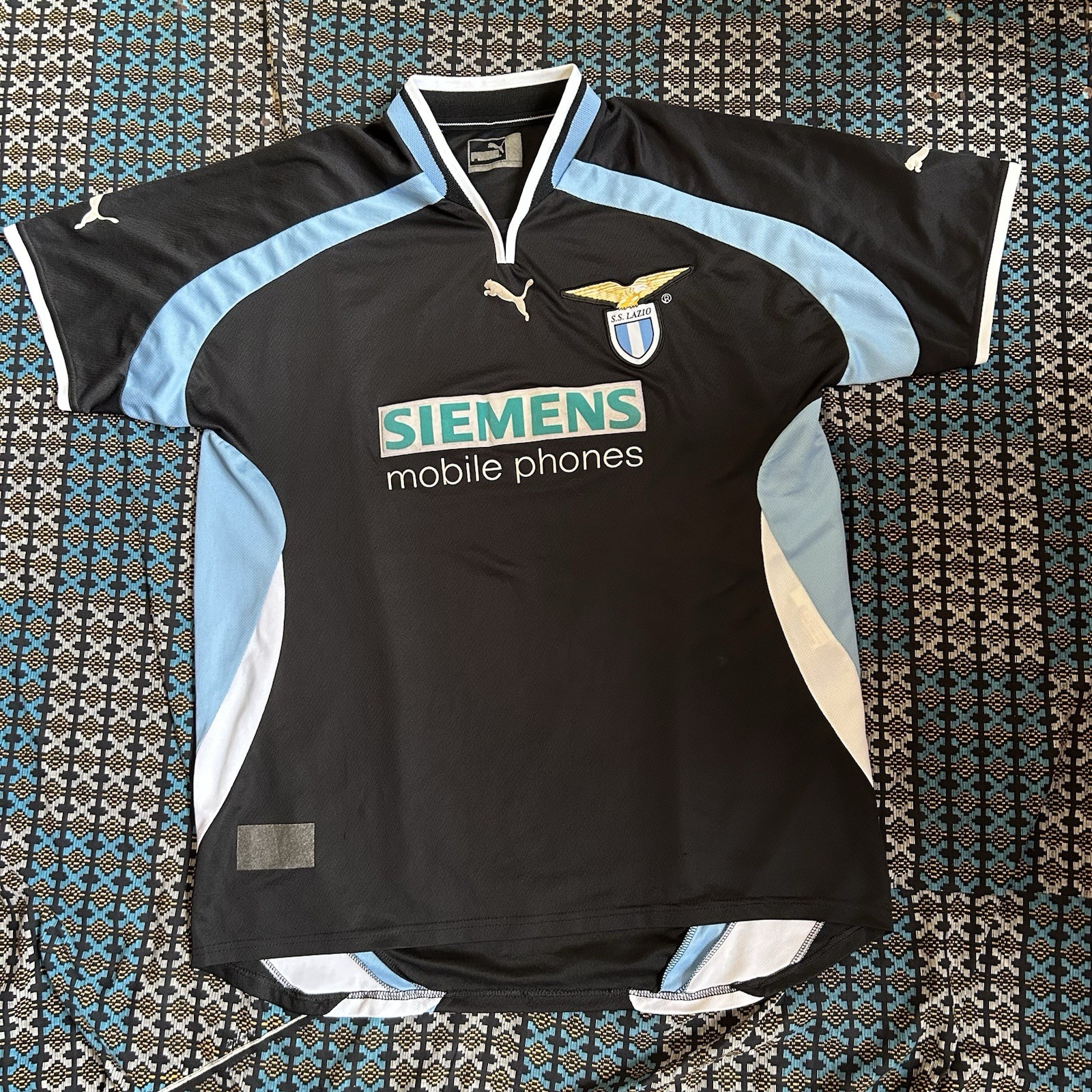 Vintage 2000-01 Puma Lazio Away (Authentic) Football Jersey