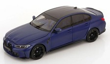 1:18 Minichamps BMW M3 G80 Saloon 2024 matt-blue metallic