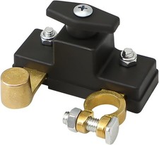 Car Battery Disconnect Isolator Switch, 12V 24V Heavy Duty Power Cut Off Disconn