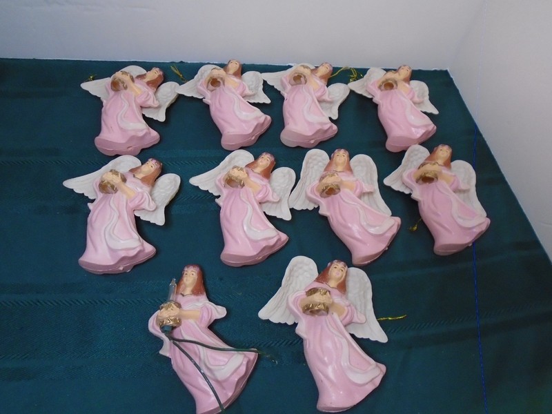 Angel Christmas Light Covers